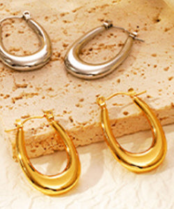 Stainless steel  hydraulic earrings