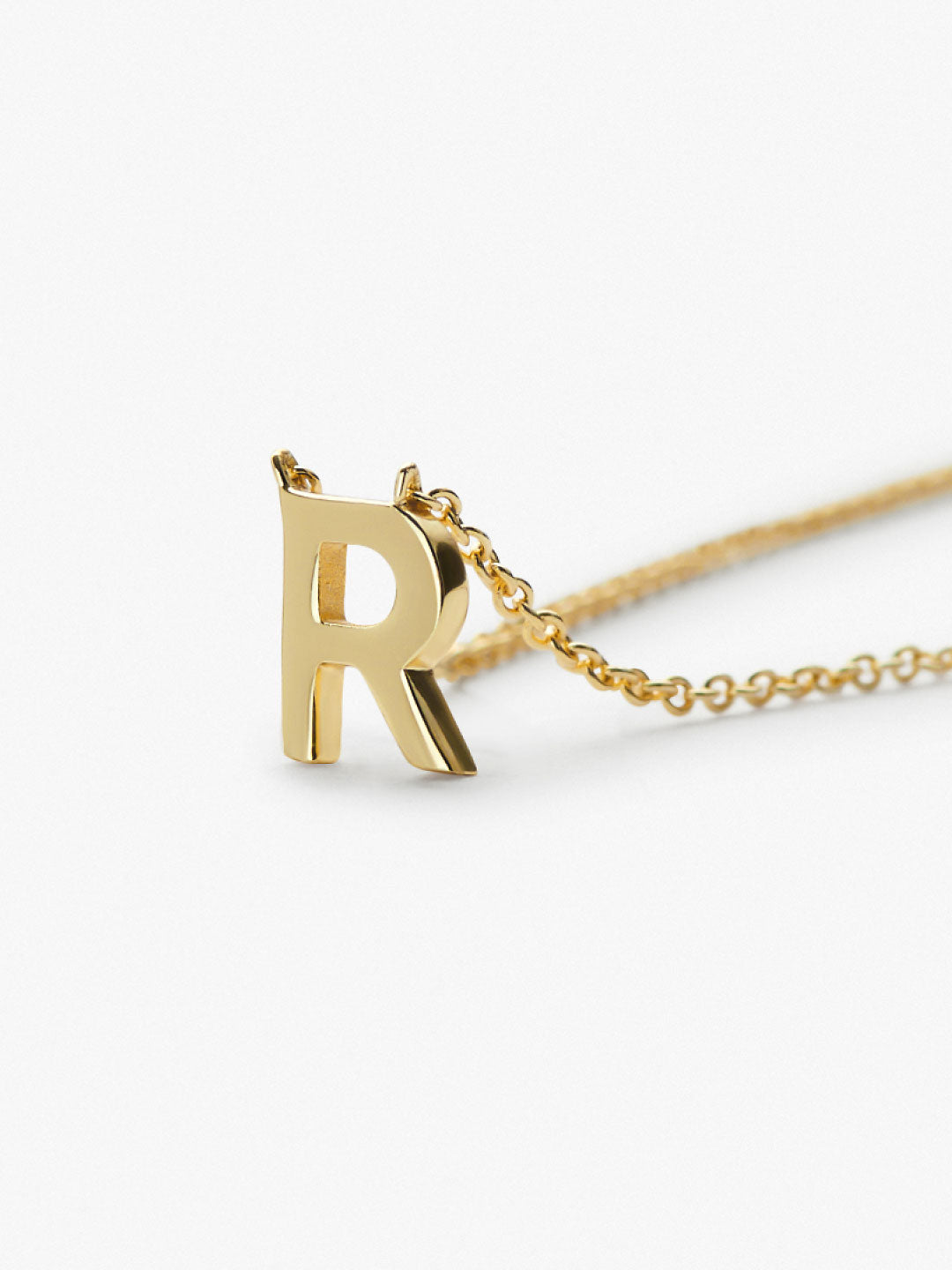Dainty Stainless Steel Initial Letter Necklace
