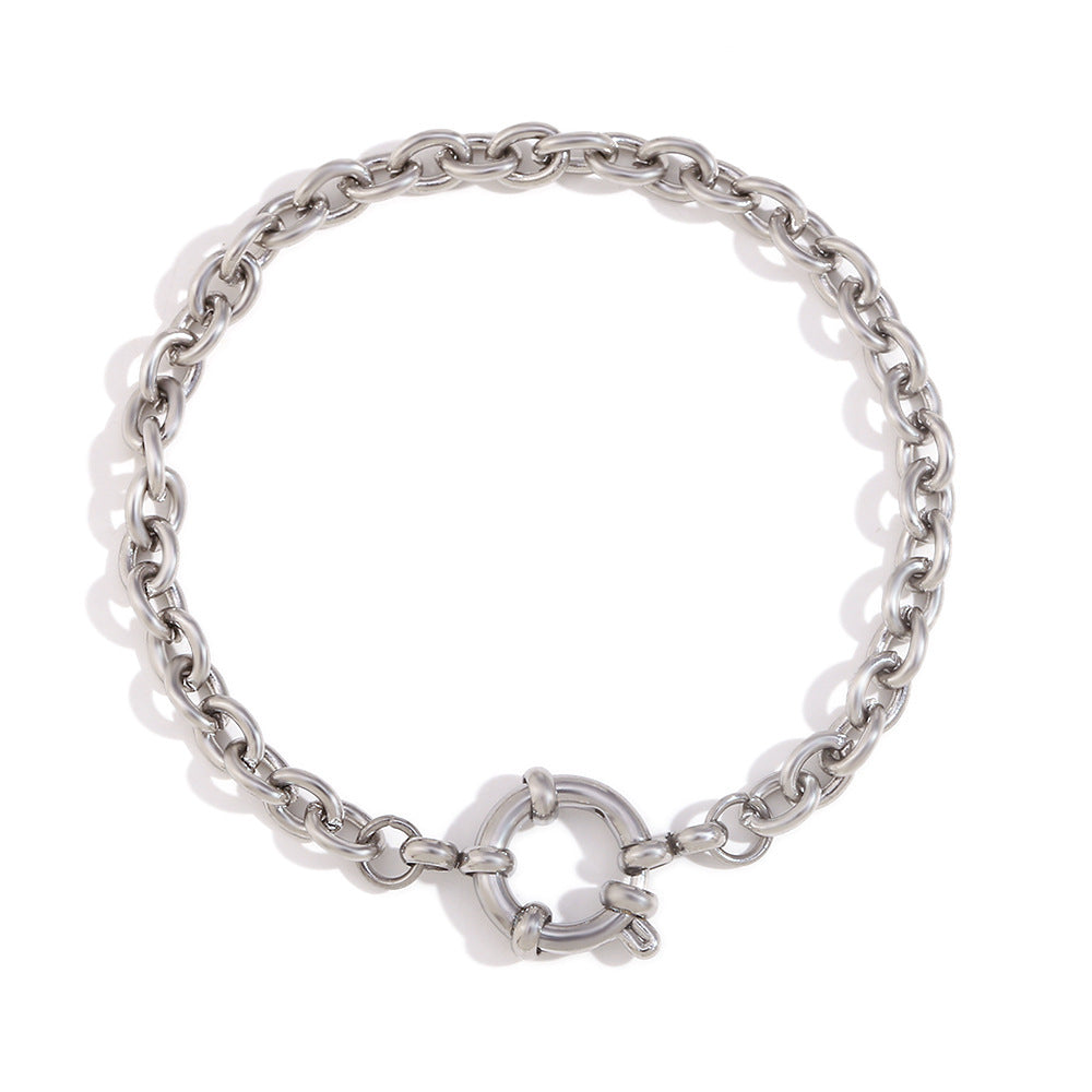 Spring Ring Rolo Chain Bracelet