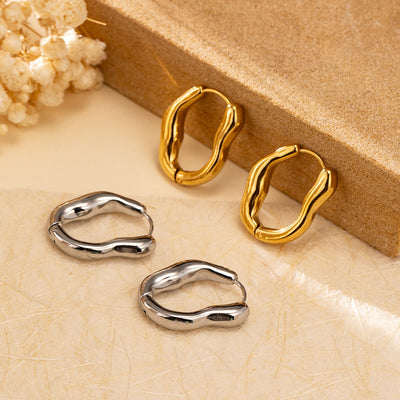 Stainless Steel Ear Cuff Earrings
