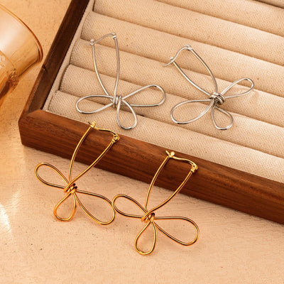 Stainless Steel Dangle Earrings