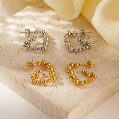 Stainless Steel Dangle Earrings