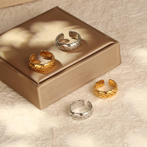 Stainless Steel Band Ring for Women | Gold Plated & more | Wholesale