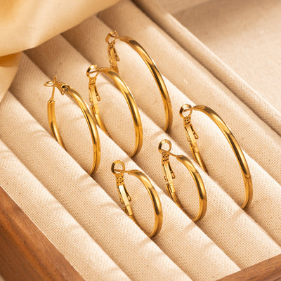 Stainless Steel Dangle Earrings