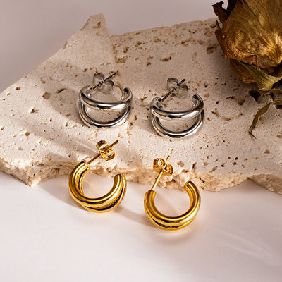 Stainless Steel Stud Earrings