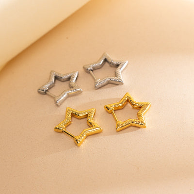 Stainless Steel Ear Cuff Earrings
