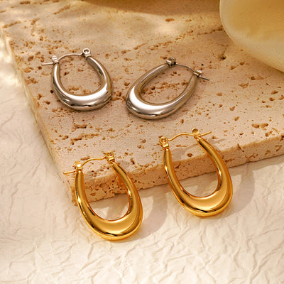 Stainless Steel Dangle Earrings