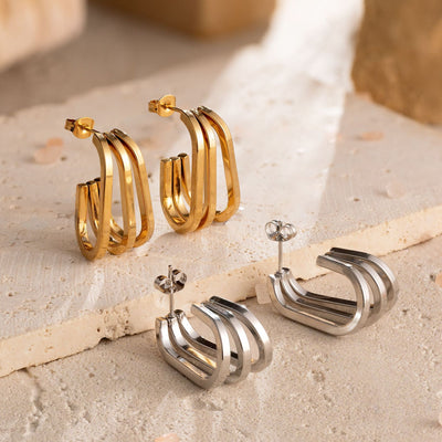 Stainless Steel Stud Earrings