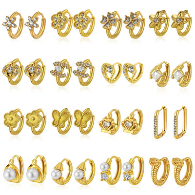 Stainless Steel Ear Cuff Earrings