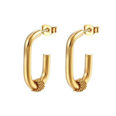 Stainless Steel Ear Cuff Earrings