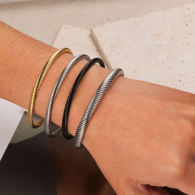 Stainless Steel Bangle Bracelet