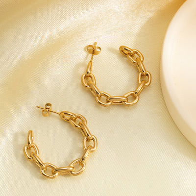 Stainless Steel Dangle Earrings