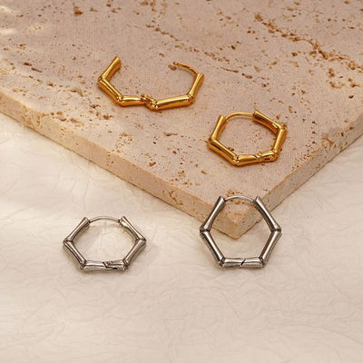 Stainless Steel Dangle Earrings