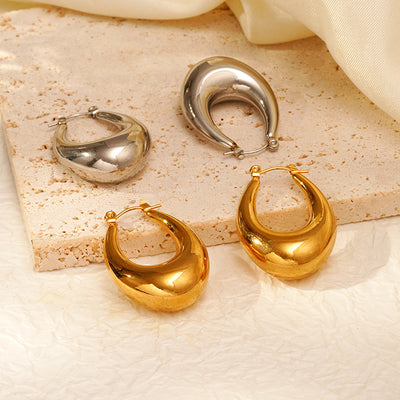 Stainless Steel Dangle Earrings