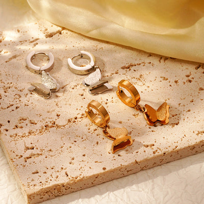 Stainless Steel Ear Cuff Earrings