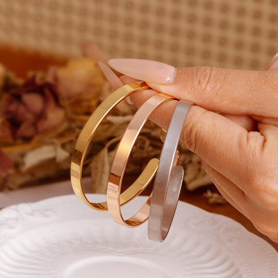 Stainless Steel Bangle Bracelet