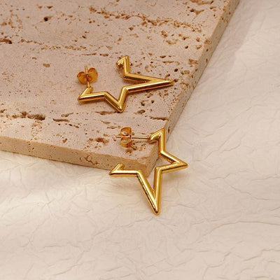 Stainless Steel Dangle Earrings