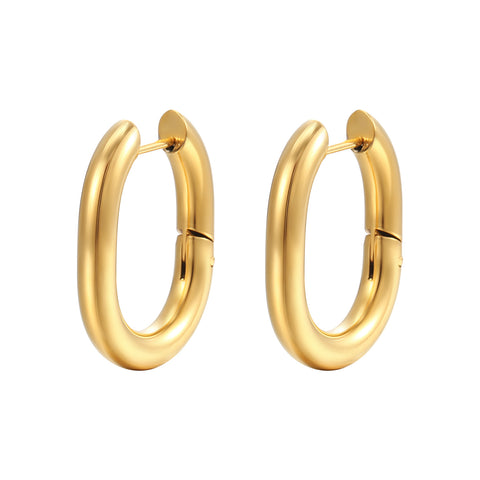 Stainless Steel U Shape Ear Cuff Earrings for Women | Plated | Wholesale