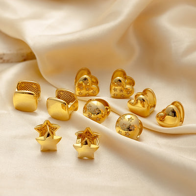 Stainless Steel Ear Cuff Earrings