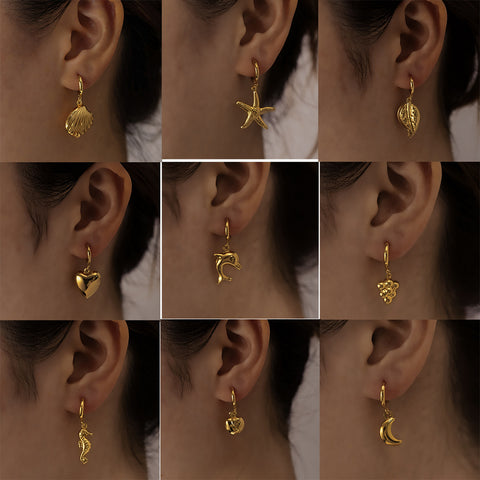 Stainless Steel Ear Cuff Earrings for Women | Plated | Wholesale