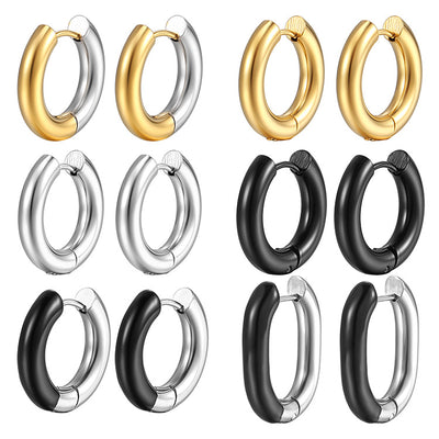 Stainless Steel Ear Cuff Earrings