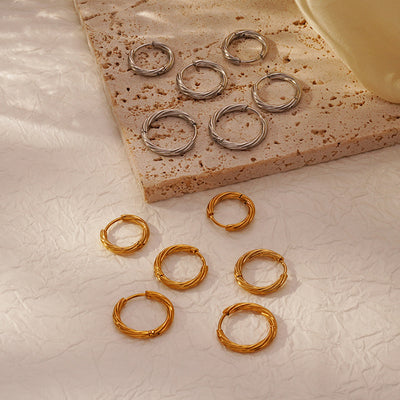 Stainless Steel Ear Cuff Earrings