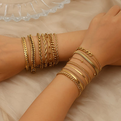 Stainless Steel Chain Bracelet