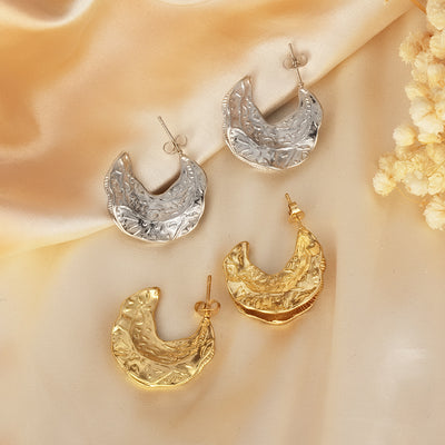 Stainless Steel Stud Earrings detail view