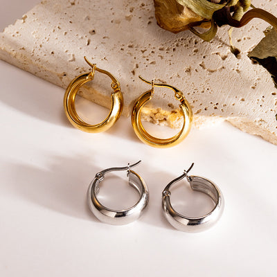 Stainless Steel Dangle Earrings
