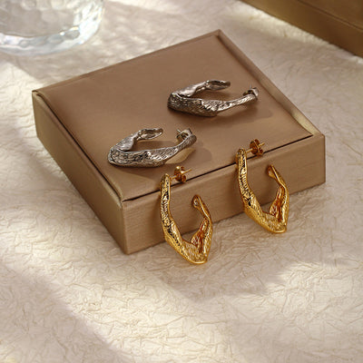 Stainless Steel Dangle Earrings