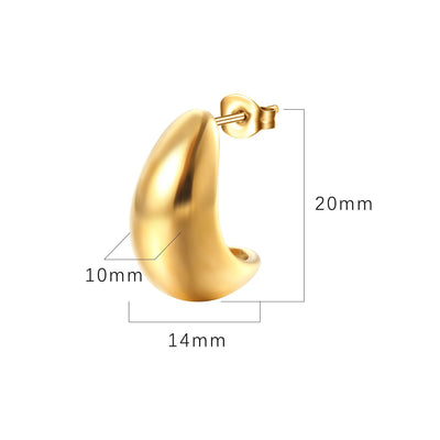 Stainless Steel Stud Earrings