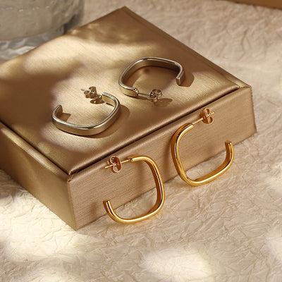 Stainless Steel Ear Cuff Earrings
