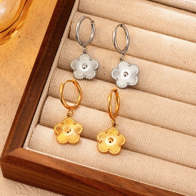 Stainless Steel Dangle Earrings