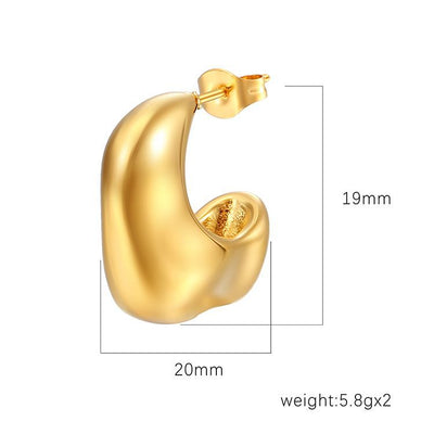 Stainless Steel Stud Earrings