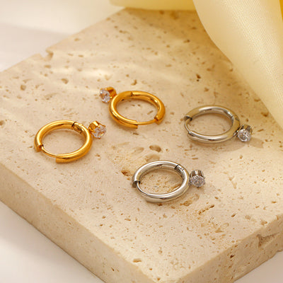 Stainless Steel Dangle Earrings