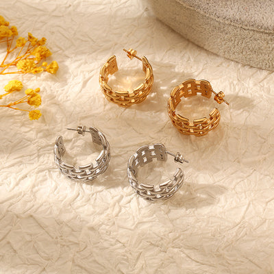 Stainless Steel Stud Earrings