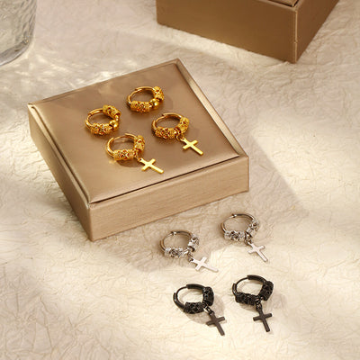 Stainless Steel Ear Cuff Earrings