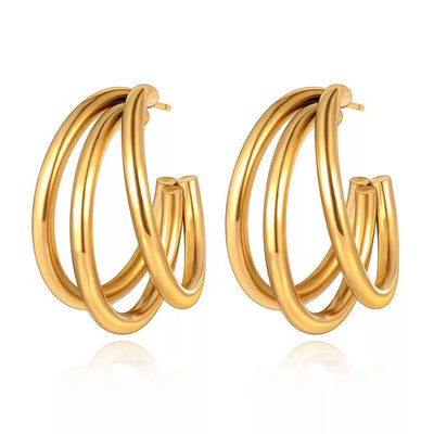 Stainless Steel Ear Cuff Earrings